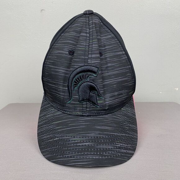 Top of the World Michigan State Black Green Hat One Size Fit All Memory‎ Fit - Picture 1 of 10
